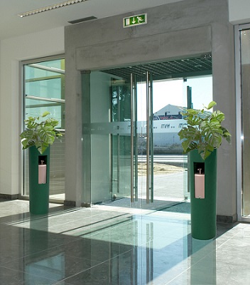 Hand-sanitiser-planter Hand-sanitiser-planter