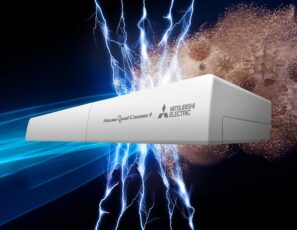 Mitsubishi Electric bolt-on air purifier neutralises indoor pollutants