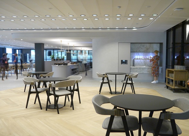 Smart Soda Bridge Tower blends perfectly into the self-serve restaurant at #1 Soho Place