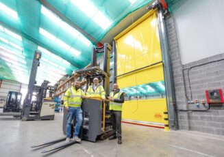 Union Industries helps Crown Lift Trucks overcome operational challenges with installation of high-speed Ramdoor