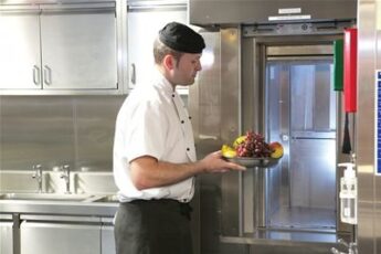 Supporting the Irish Navy with a Microlift 50kg combination service lift solution