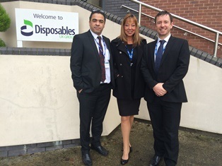 New appointments at Disposables UK Group as it gears up for successful 2015