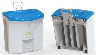 Secrets keep safer with new desk side mini-bin