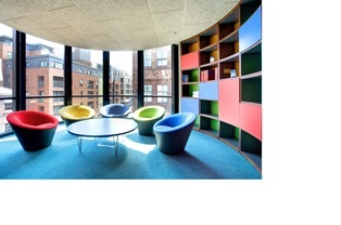 Heradesign, from Knauf AMF Ceilings, helps turn a dated commercial block into an aspirational working environment