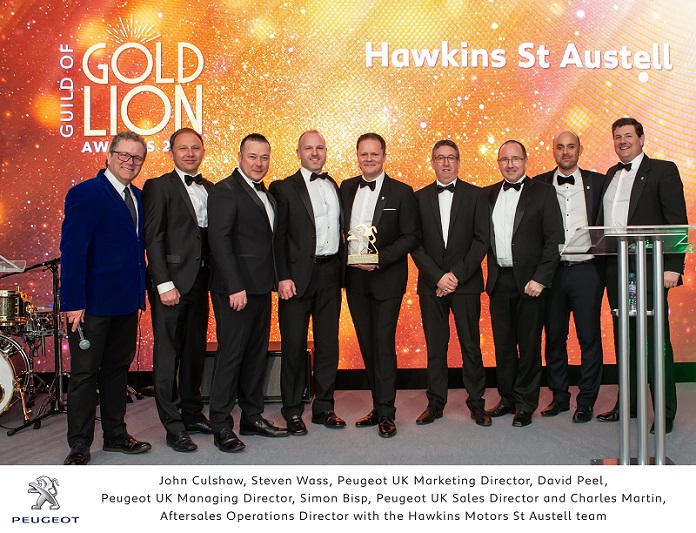 PEUGEOT REVEALS ITS BEST-PERFORMING UK RETAILERS AND SALES TEAMS