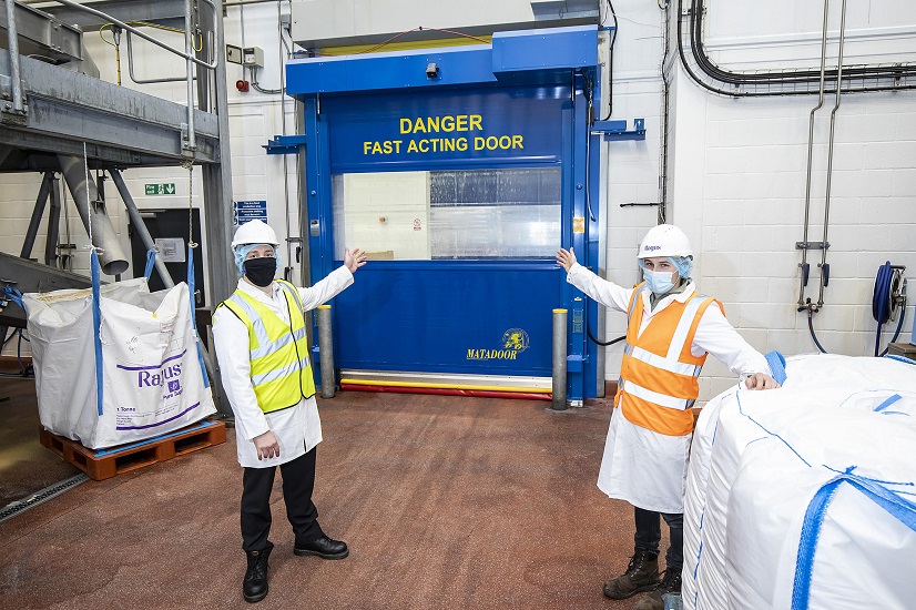 Union’s high quality industrial door installation leads to repeat business