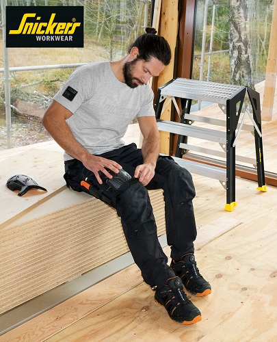 Snickers Workwear’s Certified Kneeguard™ PRO Knee Protection
