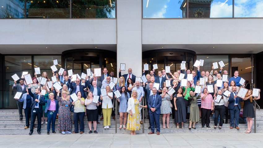 Real Estate firm CBRE and RoSPA celebrate excellence in health and safety